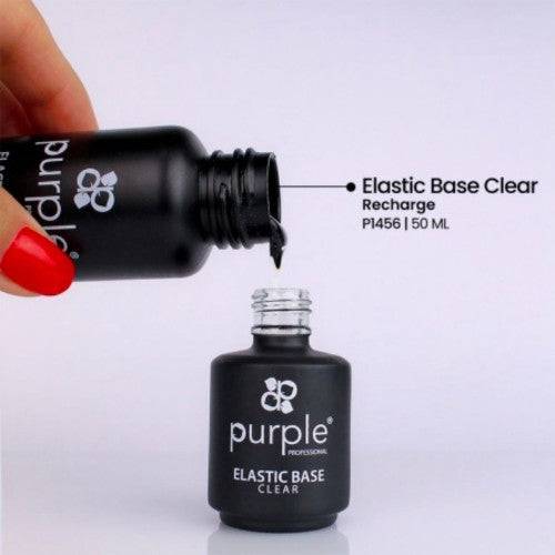 PURPLE - Elastic Base Clear Refill 50ml - P1456