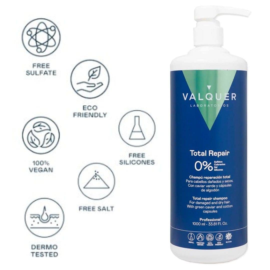 VALQUER - Shampoo 0% Reparação Total 1000 ml