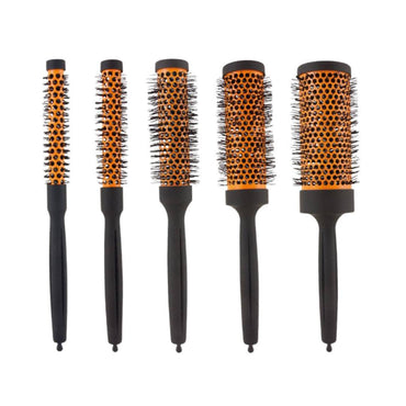 DISPROF - Pack Escovas Barril Gama Elite Ceramic Tourmalina 13mm + 19mm + 25mm + 33mm + 43mm