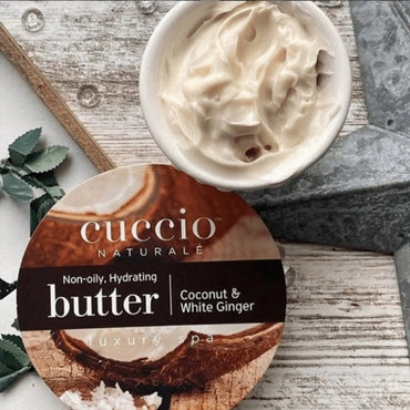 CUCCIO – Manteiga Hidratante Butter Coconut & White Ginger 237g- Cuccio (3313)