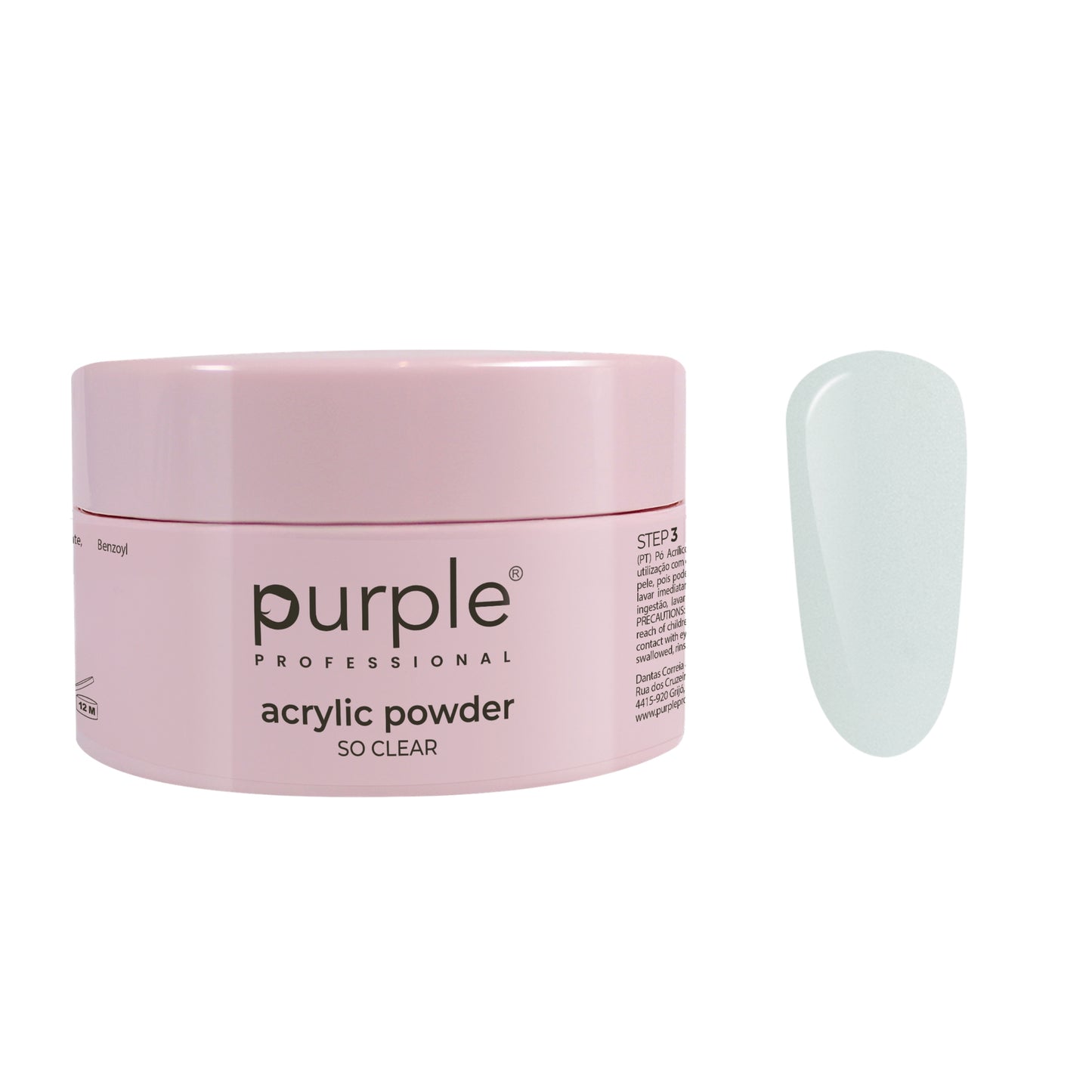PURPLE - Queen Pó Acrílico 80gr