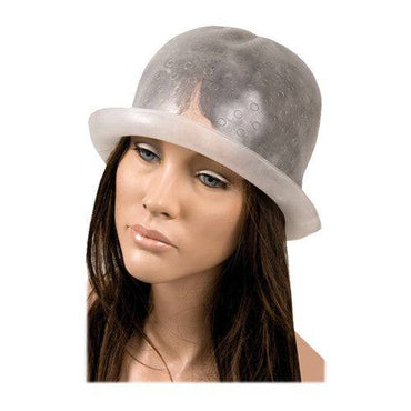 EUROSTIL – Touca Silicone Transp, Perfurada c/Aba - 00897