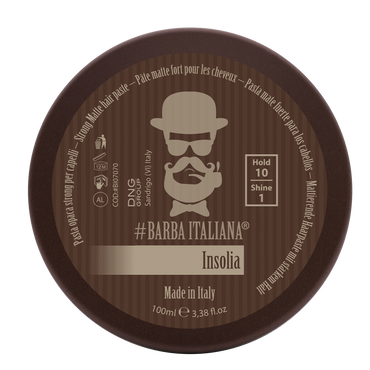 BARBA ITALIANA – INSOLIA Cera Mate Paste, Extra-Strong 100ml