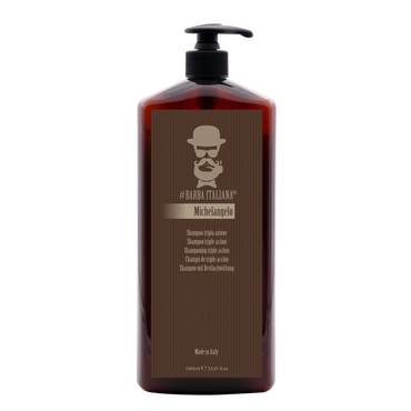 BARBA ITALIANA – MICHELANGELO Shampoo Tripla Ação 1000ml