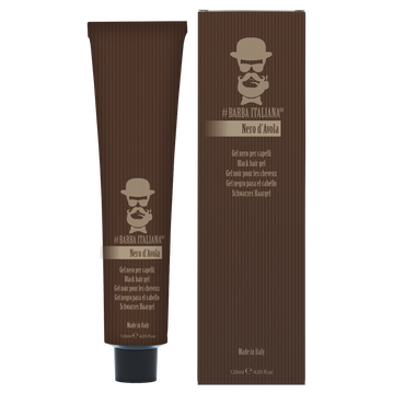 BARBA ITALIANA – NERO D'AVOLA Black Gel, Medium 120ml