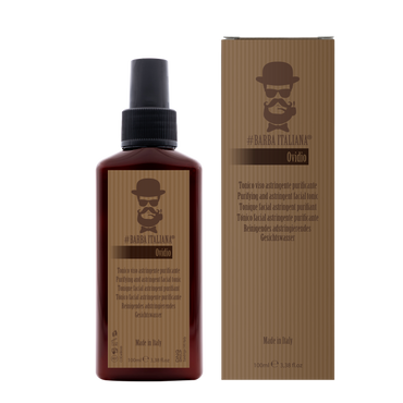 BARBA ITALIANA – OVIDIO Tónico Facial Purificante e Asdrigente 100ml