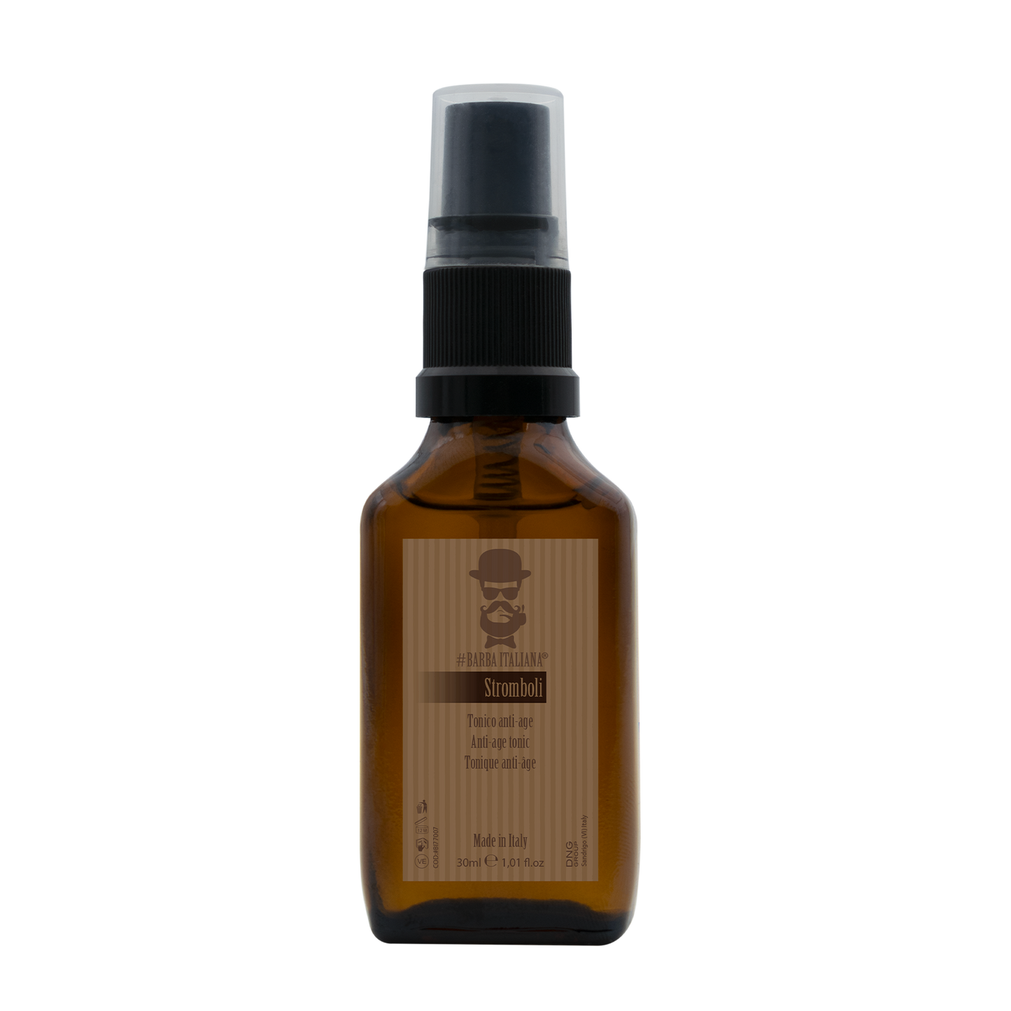 BARBA ITALIANA – STROMBOLI Essência Energizante para Rituais de Shaving 30ml