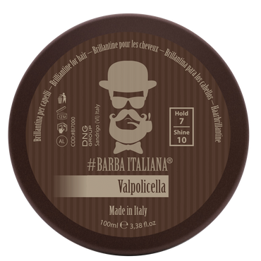 BARBA ITALIANA – VALPOLICELLA Cera Water Brilhantine, Strong 100ml