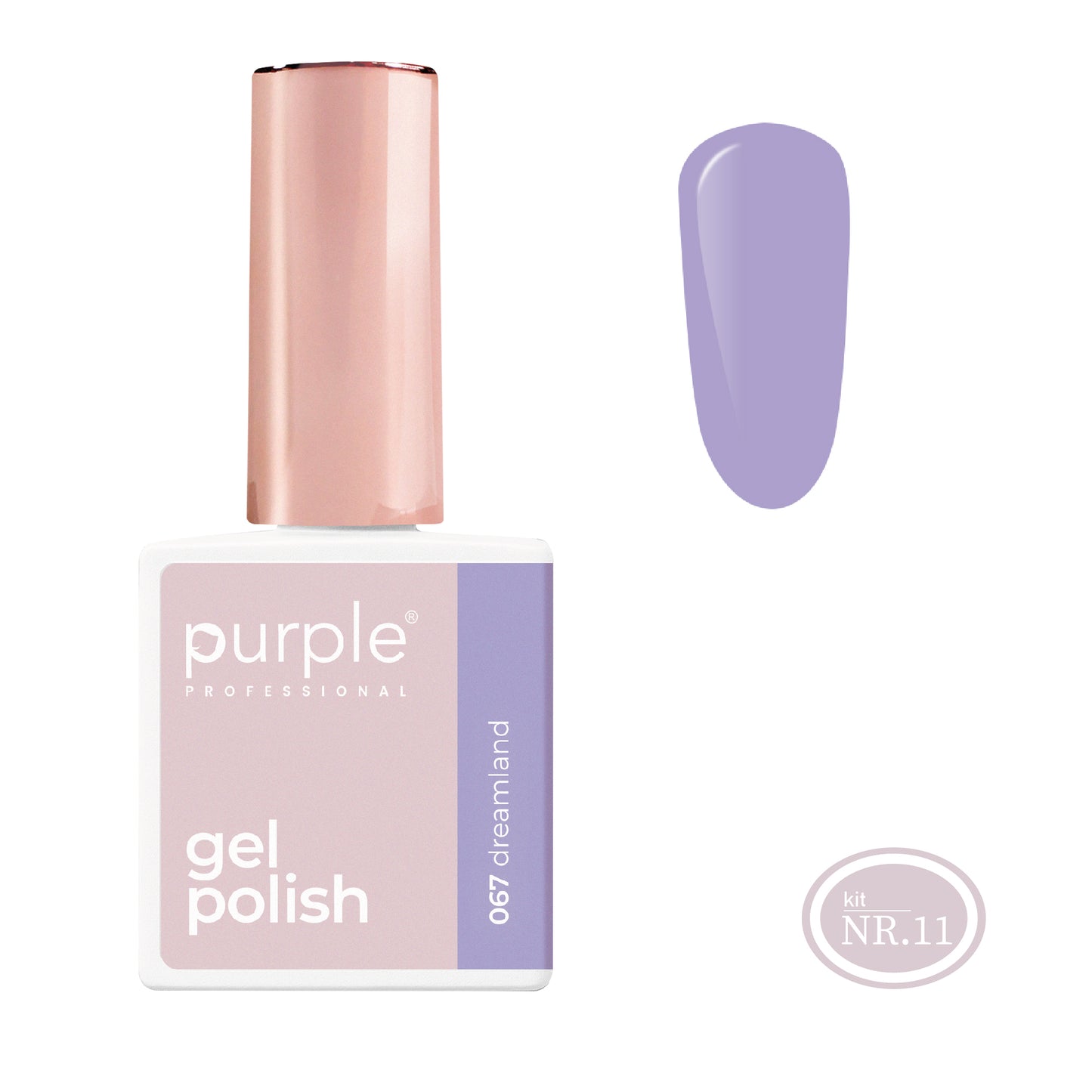 PURPLE - Verniz Gel Violeta 10ml (Nova Embalagem)