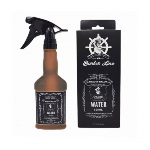 EUROSTIL – Borrifador Pulverizador Spray Agua Barber Line Whisky cor/Ambar 650ml - 06999
