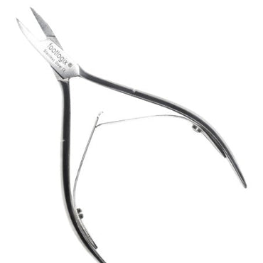 FOOTLOGIX - Alicate de Cutículas Pontas Direitas com Mola Dupla