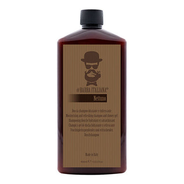 BARBA ITALIANA – NETTUNO Shampoo e Gel Banho Hidratante e Refrescante 400ml
