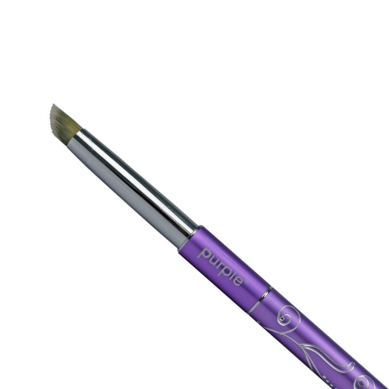 PURPLE - Pincel Nylon Oval Gel - P578