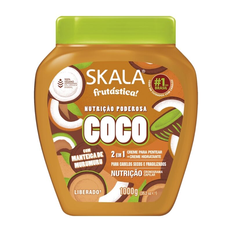 SKALA - Creme de Tratamento Frutástica COCO - 1000g