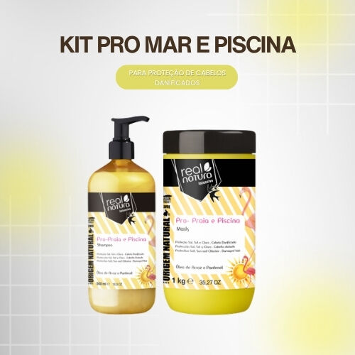 REAL NATURA - Kit Pro-Resgate - Shampoo + Condicionador