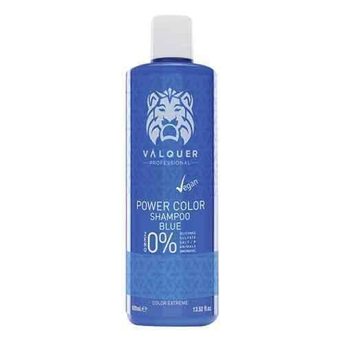 VALQUER - Shampoo 0% Power Color Vegan AZUL 400ml