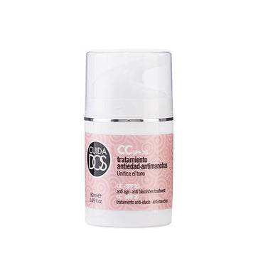 CuidaDos – Creme CC Cream, SPF20, Anti-Idade e Anti-Manchas, unifica o tom, 50ml