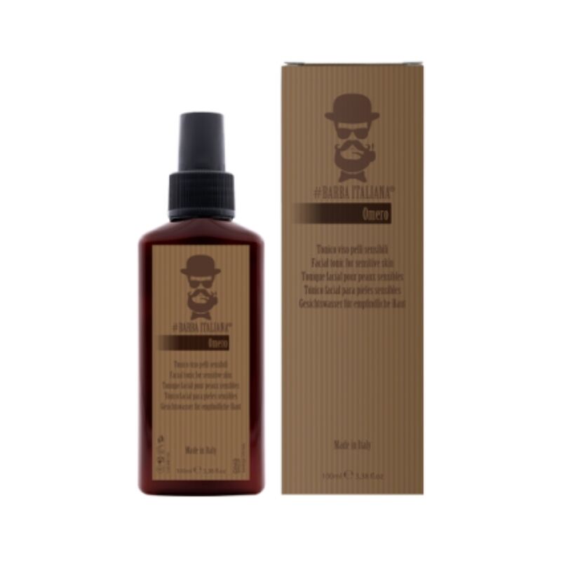 BARBA ITALIANA – OMERO Tónico Facial para Pele Sensível 100ml