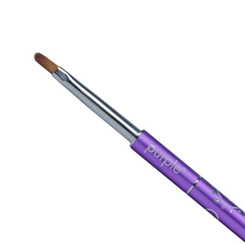 PURPLE - Pincel Nylon Oval Gel #2 - P580