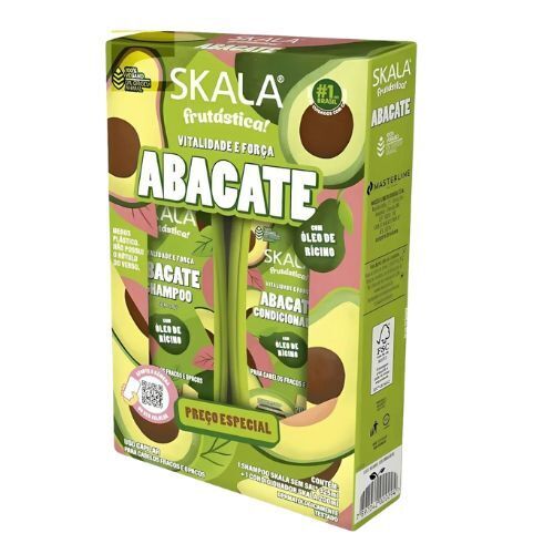SKALA - KIT SH + COND ABACATE 325/200ML