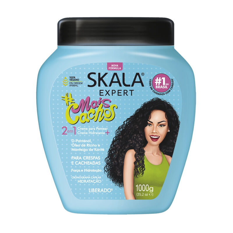 SKALA - Creme de Tratamento MAIS CACHOS - 1000g