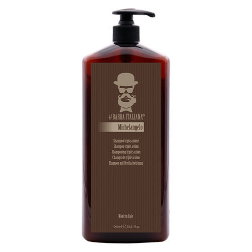 BARBA ITALIANA – MICHELANGELO Shampoo Tripla Ação 1000ml