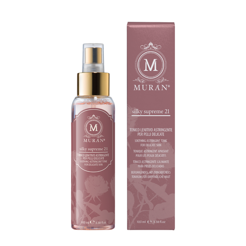 MURÀN – Tónico Facial Silky SUPREME 21 Asdrigente e Calmante para Pele Delicada 100ml