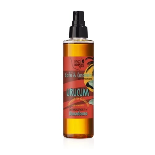 REAL NATURA - Óleo Bronzeador Urucum + Café e Caramelo 200ml