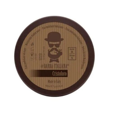 BARBA ITALIANA – CRISTOFORO Cera Paste Modelação e Hidratação Barba e Bigode 60ml