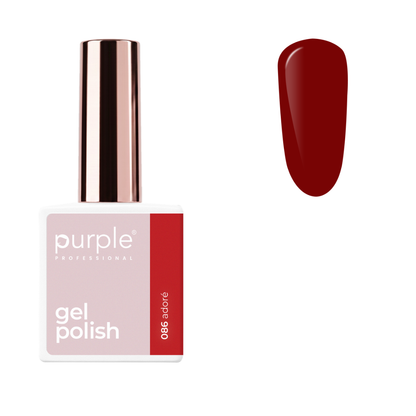 PURPLE - Verniz Gel Vermelho 10ml (Nova Embalagem)