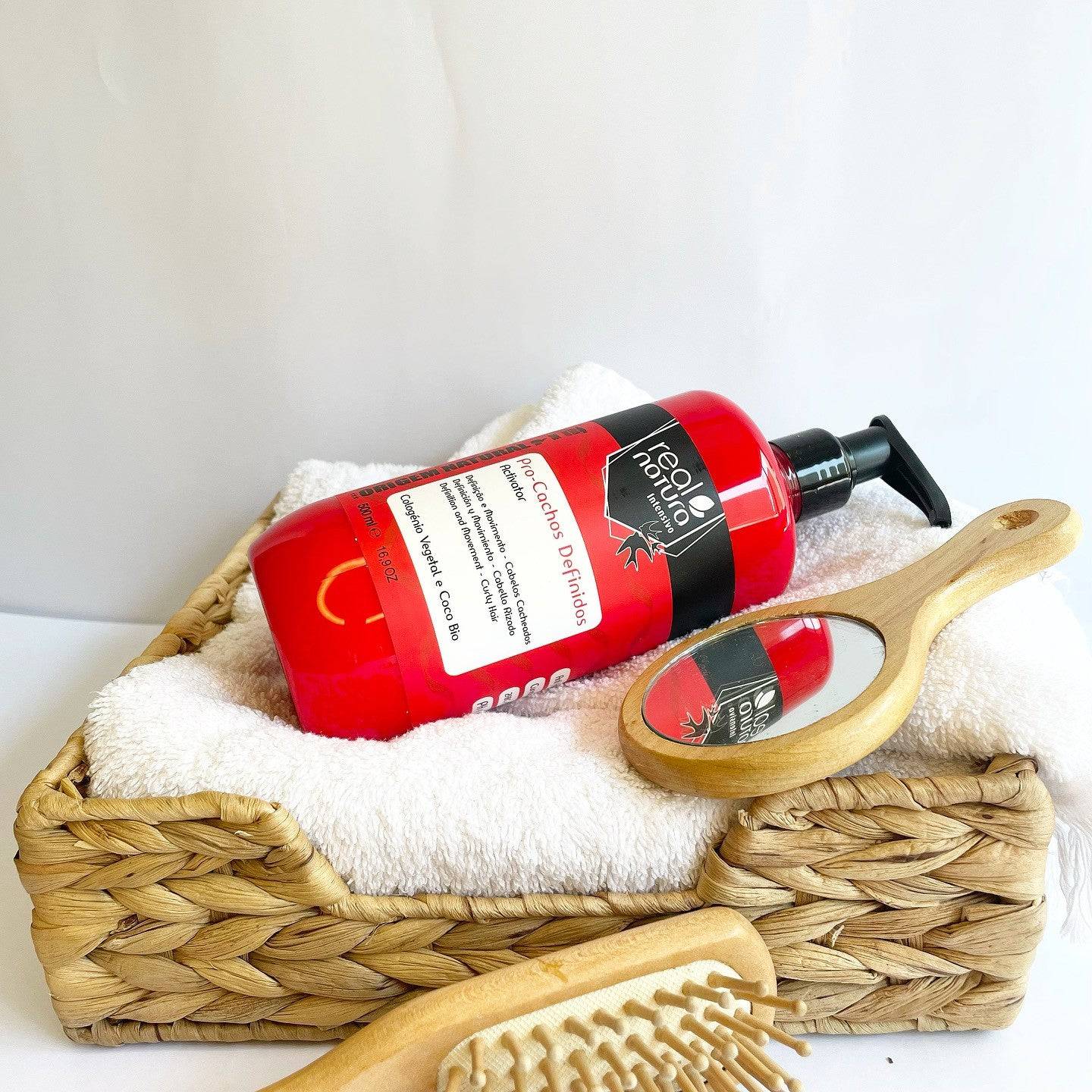 REAL NATURA - Pro-Cachos Definidos Colagénio e Vit, B5 - Ativador 500ml