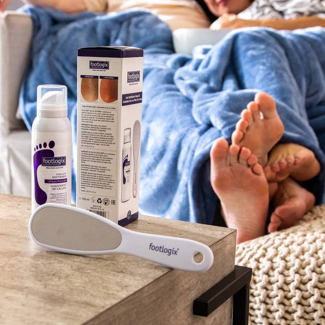 FOOTLOGIX – Combo Tratamento Pés At Home (Amaciador de Calos + Lima)