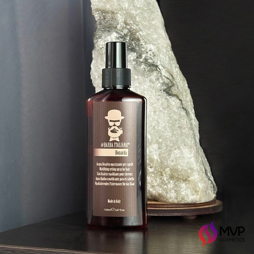 BARBA ITALIANA – BONARDA Spray Fixação Sem Gás Mate, Strong 150ml