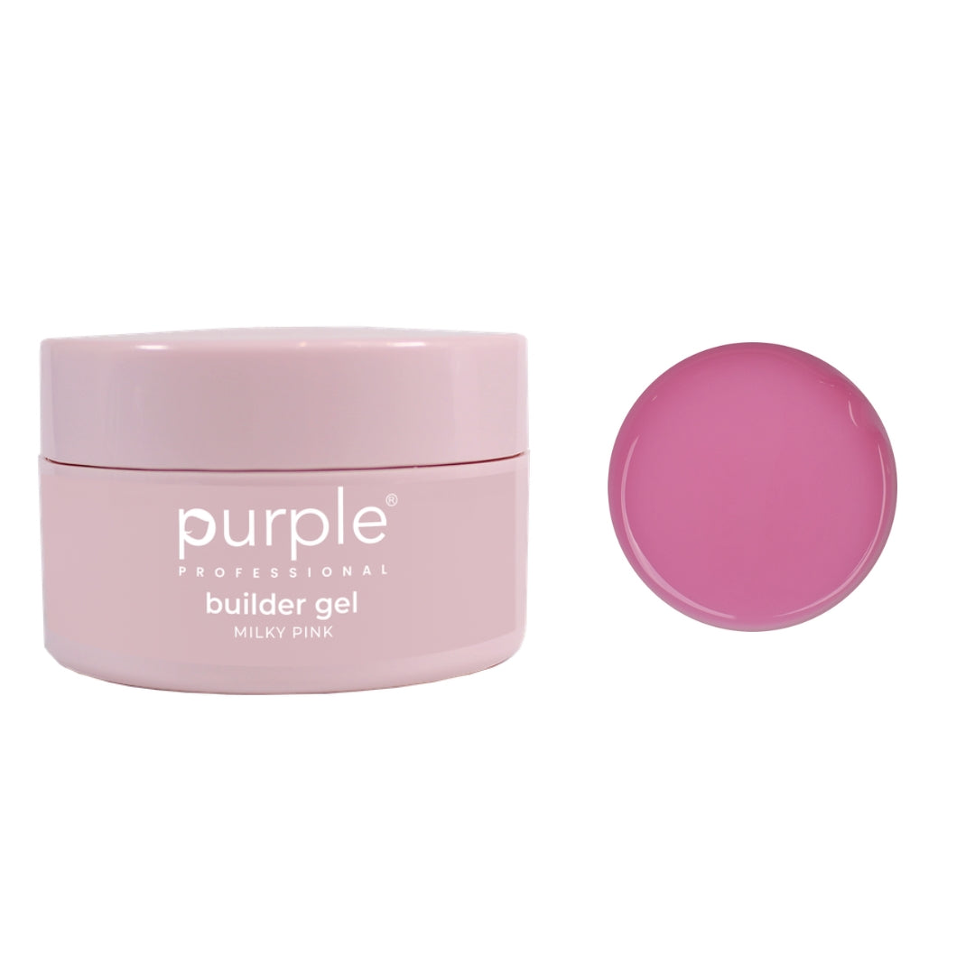 PURPLE - Gel de Construção 50gr Milky Rose - P1580