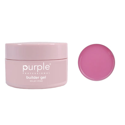 PURPLE - Gel de Construção 50gr Milky Rose - P1580