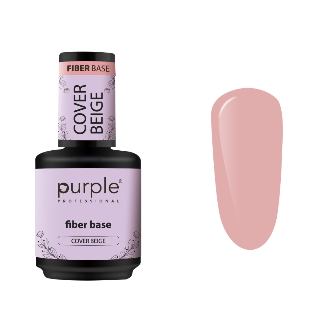 PURPLE - Fiber Base 15ml Cover Beige - P1607