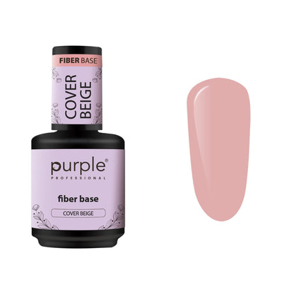 PURPLE - Fiber Base 15ml Cover Beige - P1607