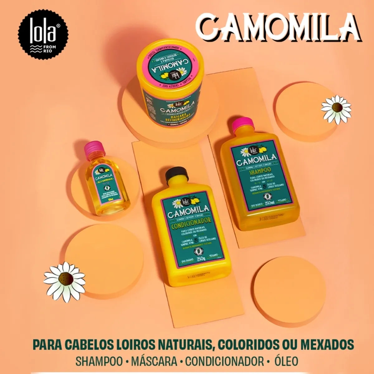 LOLA - Camomila - Máscara 230gr