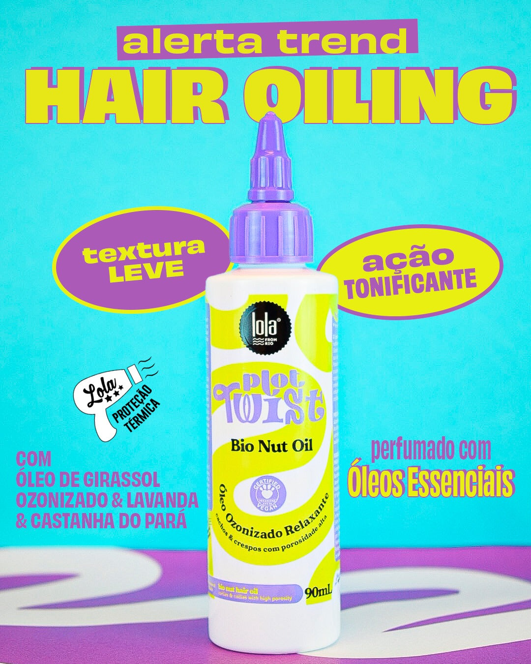 LOLA - Plot Twist - Óleo Bio Nut 90ml