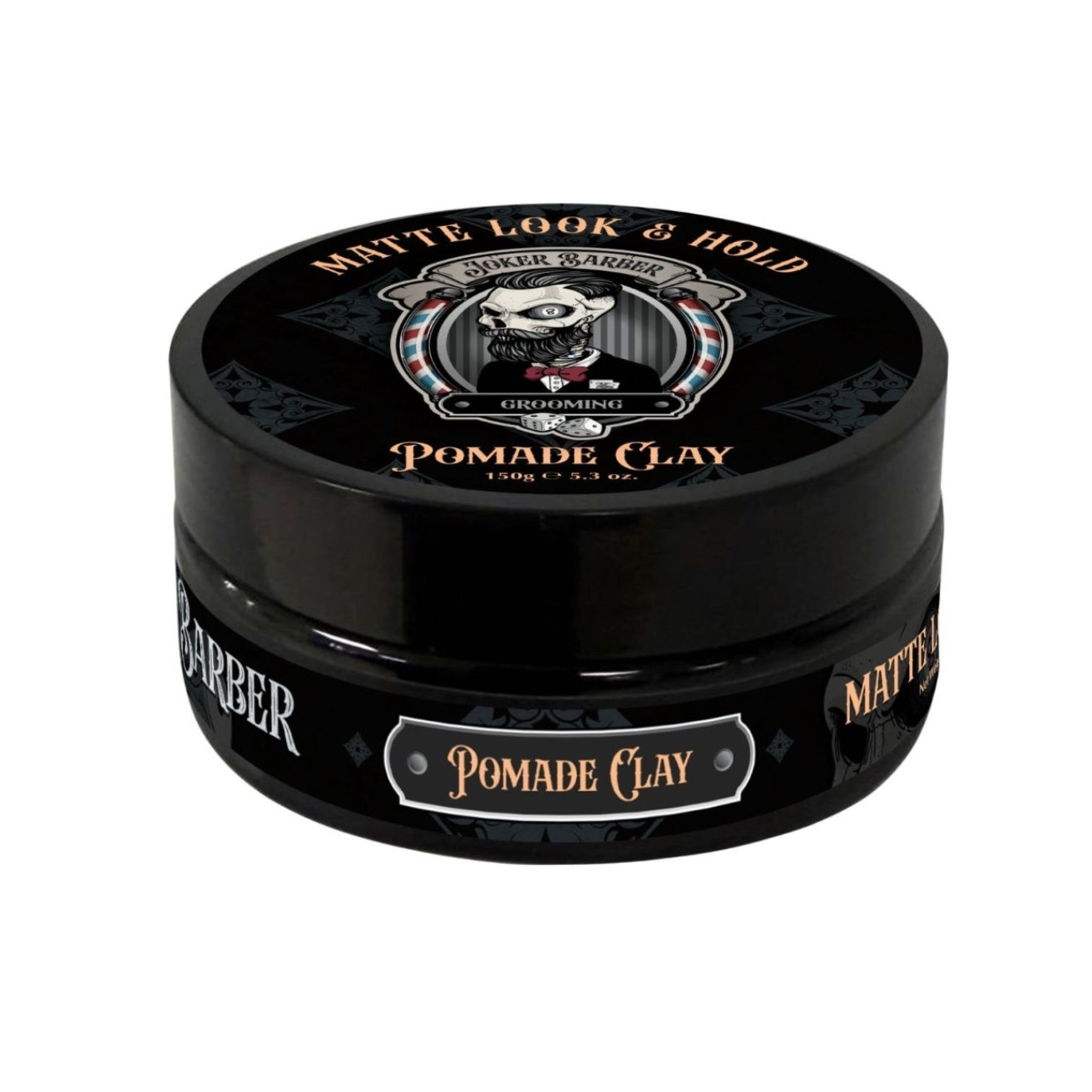 JOKER Barber - Clay Pomade Wax, Strong, Matte, 150ml
