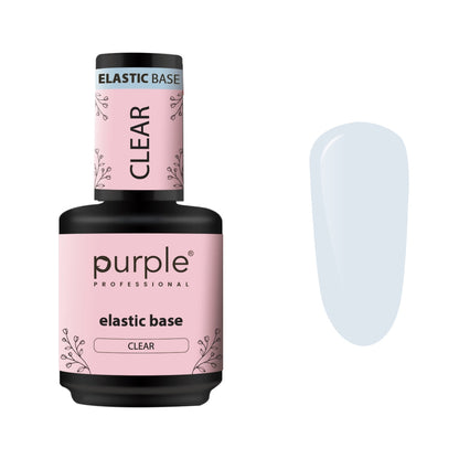 PURPLE - Elastic Base Clear 15ml - P1454