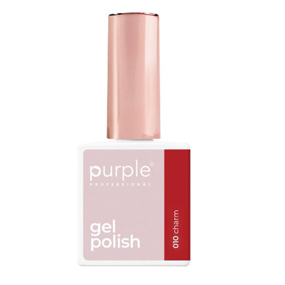 PURPLE - Verniz Gel Vermelhos 10ml CHARM 010