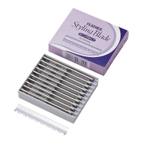 FEATHER – Lâmina Desfiar Thinning/Texturizing C/10 N356