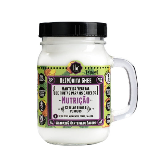 LOLA - Be(M)dita Ghee - Máscara Nutrição Abacaxi e Manteiga de Bacuri 350gr
