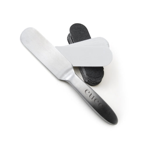 CUCCIO – Lima Stainless Steel Pedicure BLUE (inc, 15 Recargas de cada) (1236)