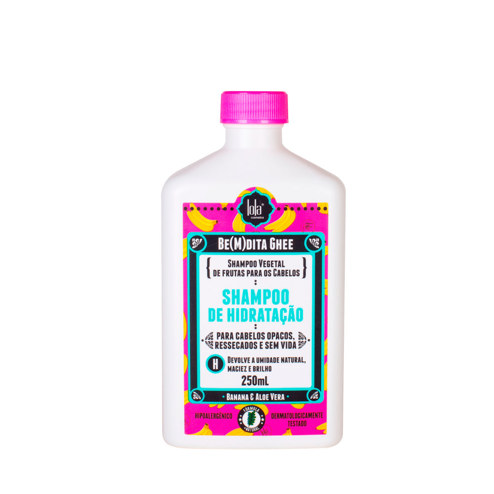 LOLA - Be(M)dita Ghee - Shampoo Hidratação Banana e Aloe Vera 250ml