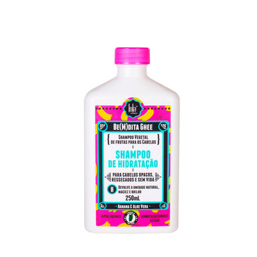 LOLA - Be(M)dita Ghee - Shampoo Hidratação Banana e Aloe Vera 250ml