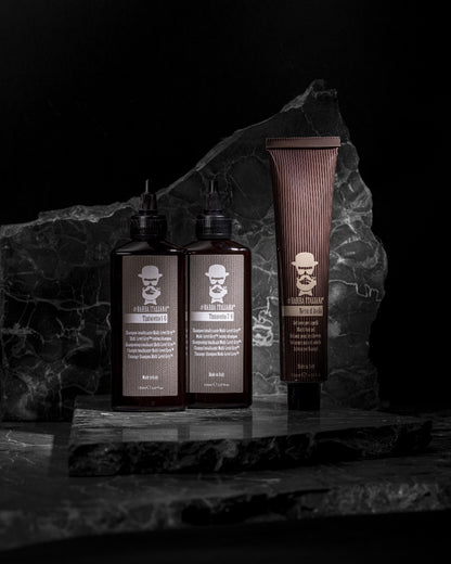 BARBA ITALIANA – NERO D'AVOLA Black Gel, Medium 120ml