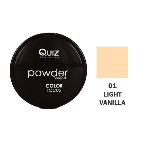 QUIZ – Pó Compacto Color Focus Powder com Espelho VEGAN 12g