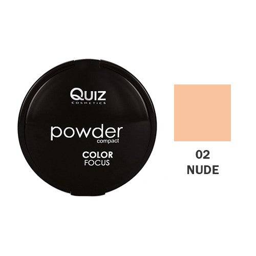 QUIZ – Pó Compacto Color Focus Powder com Espelho VEGAN 12g